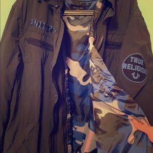 Black True Religion Coat